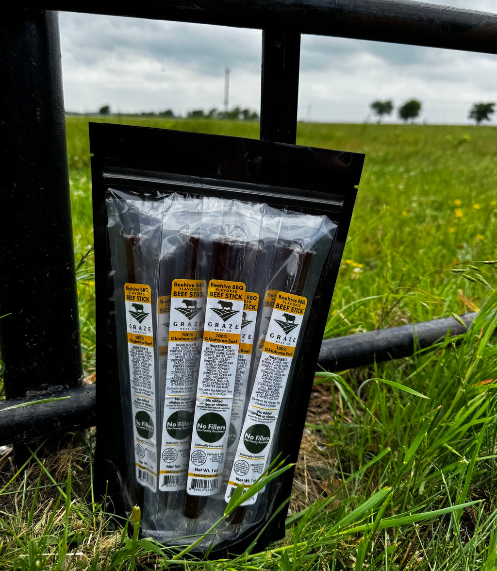 Beehive BBQ Beef Snack Sticks - 12 Pack